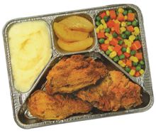 „TV Dinner” - Werbung für Fertiggerichte, USA 1970er